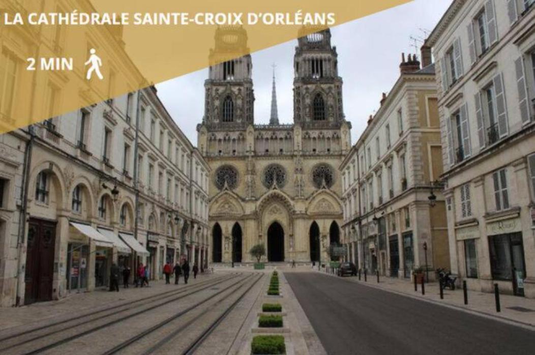 Apartament Studio Contemporain A Deux Pas De La Cathedrale Orlean Zewnętrze zdjęcie